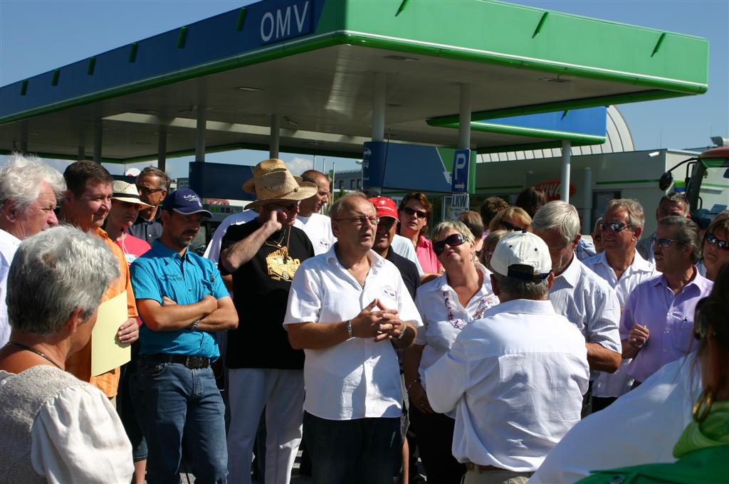 2010-08-08 Oldtimertreffen beim Clubkollegen Kranz